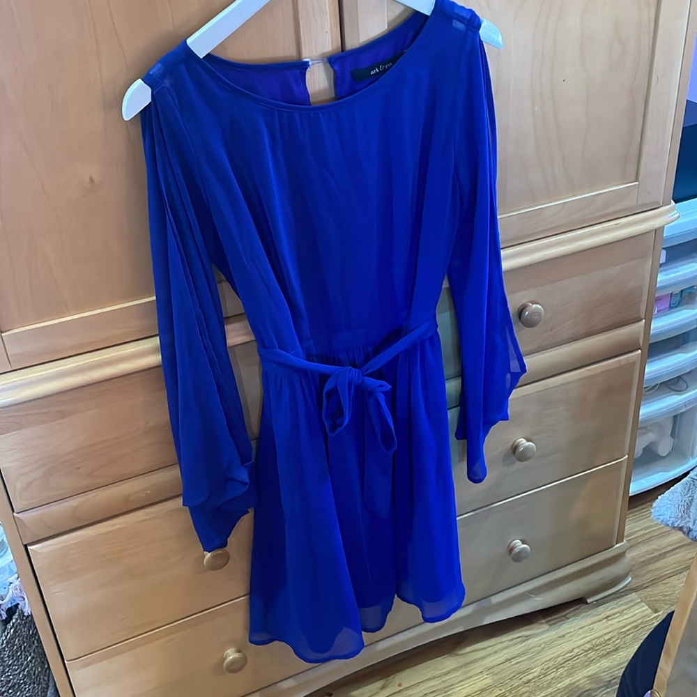 Blue dress